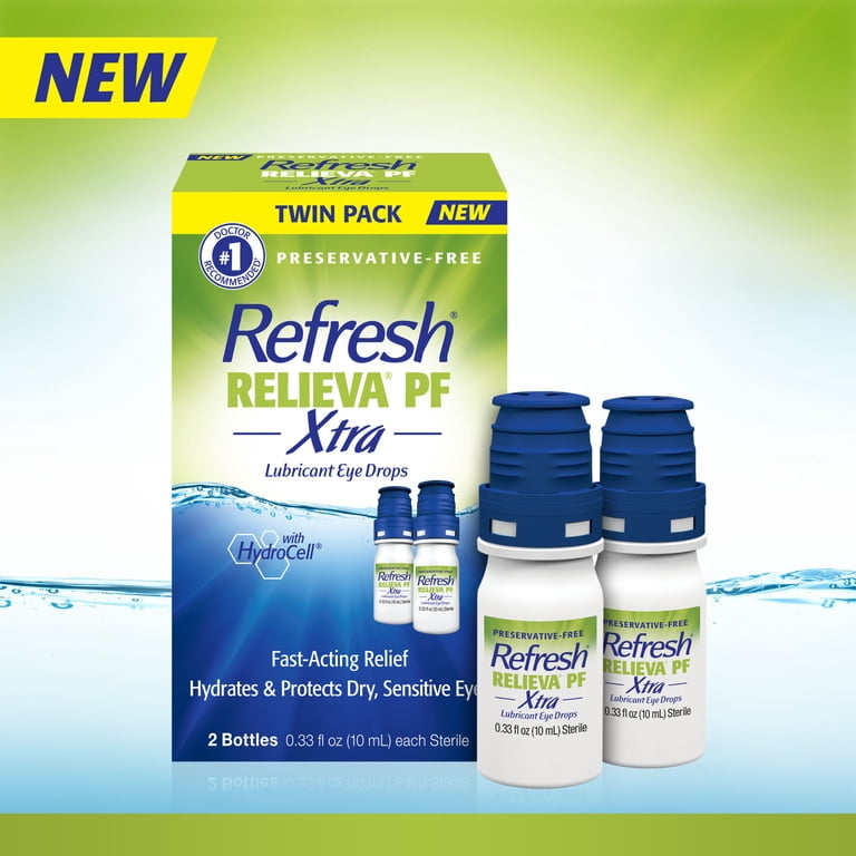 REFRESH® RELIEVA® PF XTRA Preservative-Free Artificial Tears
