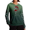 thumbnail image 1 of WILLBEST Sudadera de Mujer Cozy Style de Manga Larga con Capucha y Estampado Festivo, Ideal para Estar Cómoda En Casa y para Actividades Al Aire Libre Mediana, 1 of 5