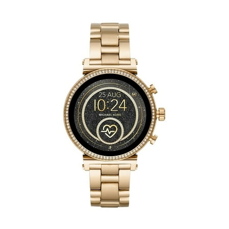 Michael Kors - Access Sofie Heart Rate Smartwatch 41mm Stainless Steel - Gold-Tone Stainless Steel