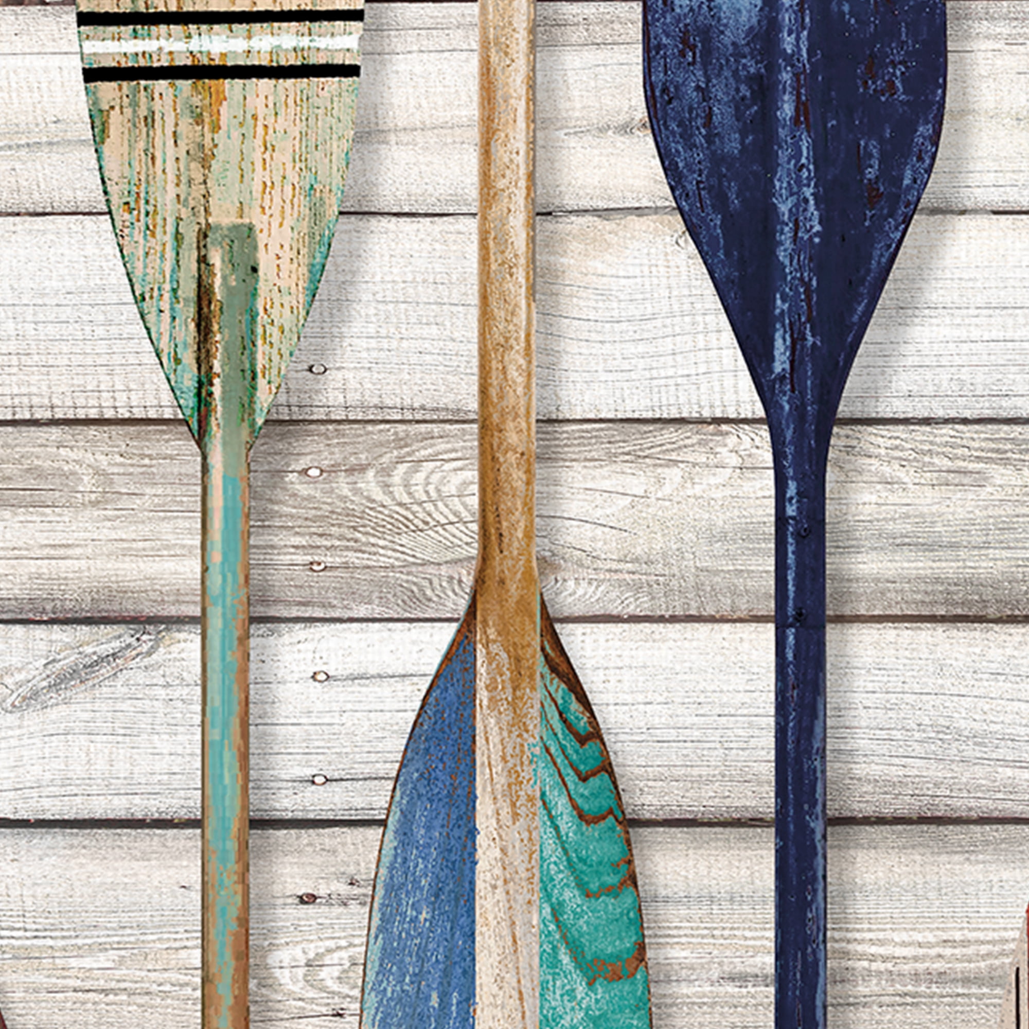 Above Board by Mark Chandon Paddles and Oars Canvas Art