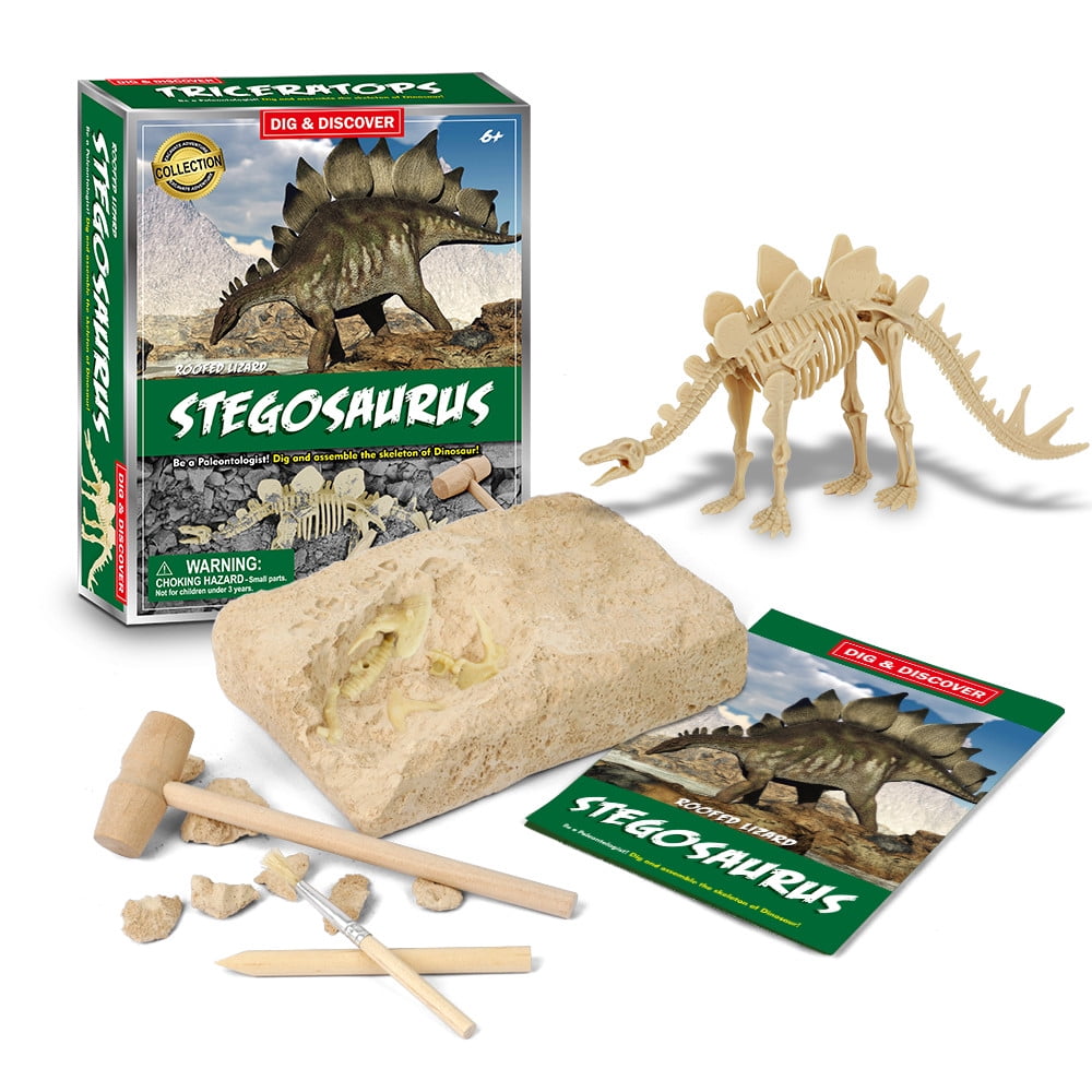Kid Dino Kit Dinosaur Fossil Digging Game Kit Kids Dino Sandbox Activity Set - Walmart.com