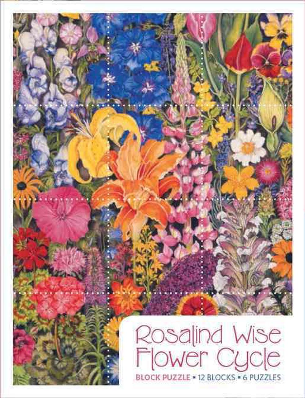 Puzzle 1000 Teile 'Flower Cycle' Von Rosalind Wise – 63,5 X 50,8 Cm, Kunstvoll & Fordernd