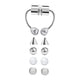 thumbnail image 5 of Aros de acero inoxidable para la nariz, juego de piercings para la nariz, accesorios modernos y cómodos. Estilo B, 5 of 9