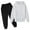 A01-White, variant on Caqnni Cozy Lightweight Girls Lounge Set: Perfect for Virtual Learning, Homework Sessions, and Post-Study Relaxation(A01-Blue,3-4 Years)