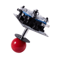 thumbnail image 2 of 2X Joystick Rouge 8 Manette pour Jeux d'Arcade Nouveau, 2 of 8