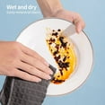 thumbnail image 4 of Cleaning Cloth Water Absorption Quick-drying No-Shedding Tear Resistant Anti-grease Waffle Texture Cleaning Towel Kitchen Supply, 4 of 7