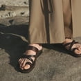 thumbnail image 7 of Sophia - Leather Braided Flat Sandal - Womens Sandals, 7 of 7