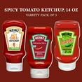thumbnail image 2 of Heinz Spicy Ketchup Variety Pack - 3 Flavors (Tabasco, Jalapeño, Sriracha), 2 of 4