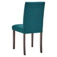 thumbnail image 6 of Modway Prosper Upholstered Fabric Dining Side Chair Set of 2 in Teal, 6 of 10