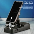 thumbnail image 3 of Soporte plegable para teléfono inteligente, altavoz recargable, compatible con Bluetooth, soporte antideslizante de escritorio, organizador para el hogar, 3 of 4