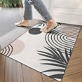 thumbnail image 4 of Brown Boho Geometric and Plant Pattern Door Rugs,Washable Non Slip Door Mats Indoor,Decorative Door Mats,Entry Mat Indoor for Entrance,Bedroom,Kitchen,Bathroom,17"x30", 4 of 6