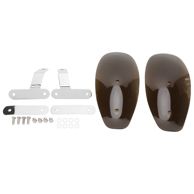 Protector de manos para motocicleta, Protector de viento contra el frío con tornillo recto de 10mm para bicicletas, vagones Chopper, 2 uds.
