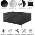 thumbnail image 3 of Funda para barbacoa Funda protectora para muebles de jardín Impermeable a prueba de polvo para sofá Silla Mesa Barbacoa Lluvia Nieve (58x77cm), 3 of 5