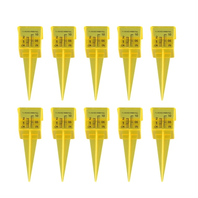 Mosiee Track Rainfall And Watering With Reliable Outdoor Garden Lawn Rain Gauge