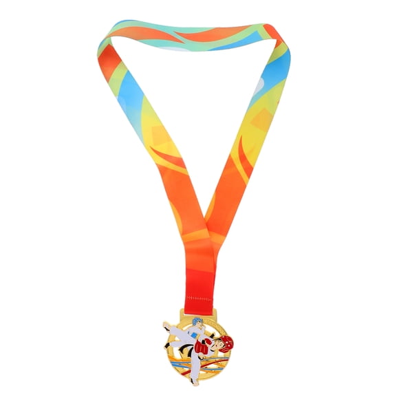 Taekwondo Winner Medals For Children Metal Martial Arts Award Medals Silver Medals For Kids Champion Taekwondo Medals For Competitions