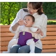 thumbnail image 2 of Asiento de arnés para bebé, cinturón de seguridad de alimentación portátil con correa, cinturón de seguridad para niños pequeños, cinturón de arnés plegable para bebé, 2 of 5