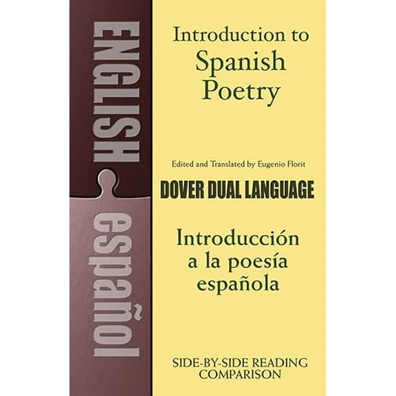 Pre-Owned Introduction to Spanish Poetry: A Dual-language Book (Dover Dual Language Spanish) Paperback