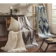 thumbnail image 3 of Peppermint Home Diamond Cotton Tufted Throw Blanket, 50"x 70", Grey, 3 of 5