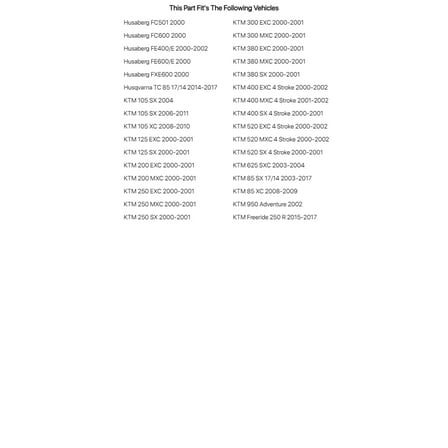 Pro X 40.F4352.99P Fork Seals