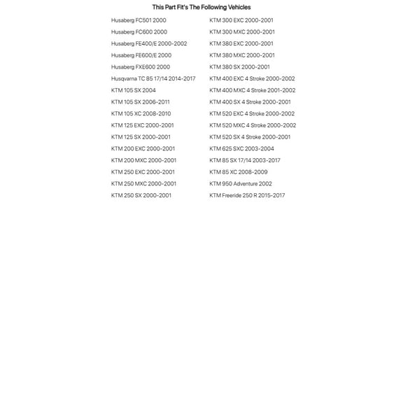 Pro X 40.F4352.99P Fork Seals