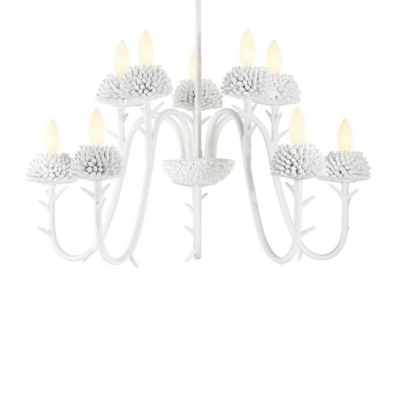 10 Light 2-Tier Chandelier Minka Lavery 5907-655