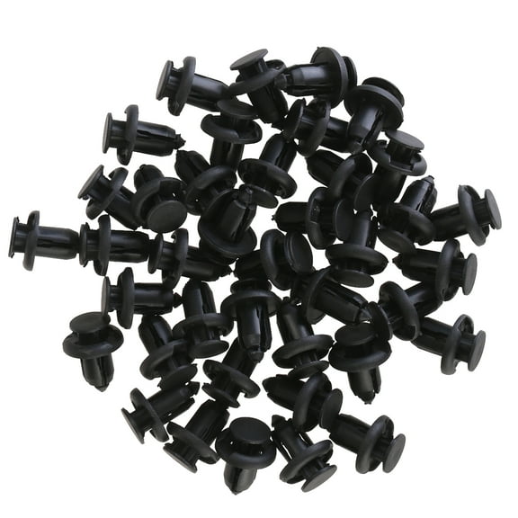40 Pieces Push Retainer Clips Fastener Rivets Kit for Automotive Panel Trim and Bumper Securement