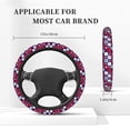 thumbnail image 3 of Balery golf Fundas elásticas antideslizantes para volante, funda protectora universal para hombre y mujer, 15 pulgadas, accesorios para coche., 3 of 6