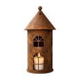 thumbnail image 2 of House Candle Holder, Metal Lantern Decor, Hollow House Shaped Candle Stand for Mantels Dining Tables Covered Patios, Lightweight Metal Accent for Flexible Display, 2 of 7