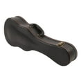 thumbnail image 1 of Caja dura de ukelele, bolso de ukelele, bolsita de ukelele resistente al agua portátil de cuero de cuero PU con mango de transporte Negro 23 pulgadas, 1 of 8