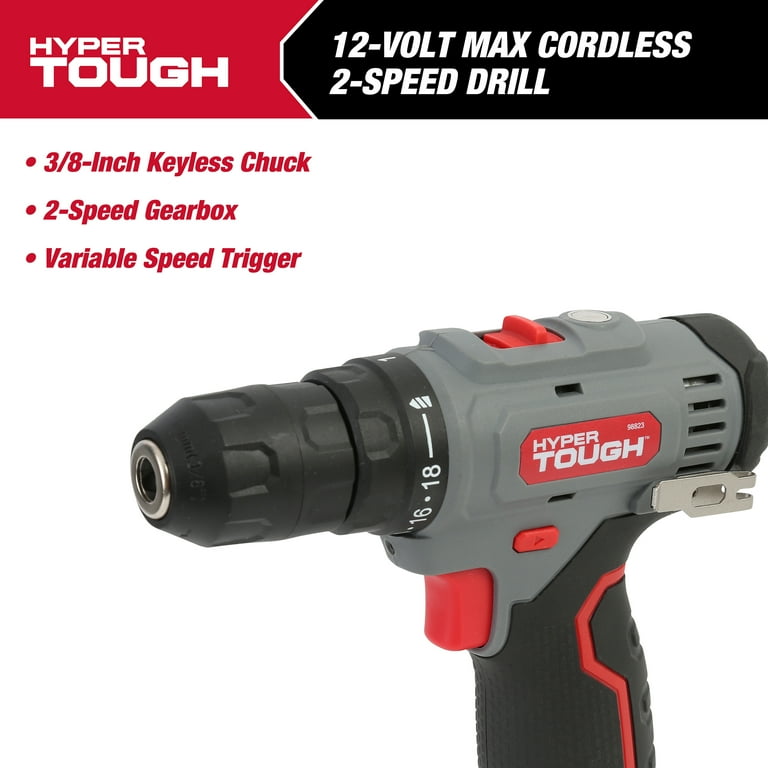 12V 3/8 in. Lithium-Ion Cordless Variable Speed Drill/Driver 12V 3/8 in. Lithium-Ion Cordless Variable Speed Drill/Driver