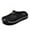 Black, variant on Womens Mens Garden Clogs Shoes Summer Sandals Beach Shower Slippers Anti-Slip Mules