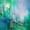 Transparency, variant on Elephant Stock Classic Blue Wall Art - Horizontal Canvas Wall Art - Living Room Wall Decor - Abstract Canvas - Blue And White Decor By Chris Paschke - 12" x 8"