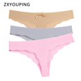 thumbnail image 2 of ZXYOUPING Linda pantimedia Sexy sin costuras con bordes ondulados ultrafinas Cintura baja tamaño Grande P-xxxpangjing, 2 of 4