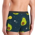 thumbnail image 5 of Kll Avocado In Space Men'S Cotton Boxer Briefs Underwear-Large, 5 of 9