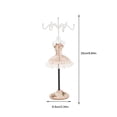thumbnail image 3 of Yuarrent Soporte de pie para pendientes, estante colgante, gran capacidad, rotación, organizador de almacenamiento de joyas, soporte para joyas Almacenamiento y organización del hogar tipo 5 Yuarrent HA074749-05B, 3 of 6