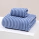 thumbnail image 1 of Nvzi 3 toallas de baño, toalla de mano de algodón suave para el hogar, súper suave, altamente absorbente para ducha, piscina, toalla de mano de 13,78 x 23,62 pulgadas (azul), 1 of 5