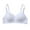 Gray, variant on Teen Girls Wireless Bra High School Student Women Gathered Sports Casual Support Bralettes with Adjustable Strap Girls Summer Outfits L