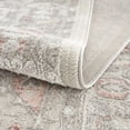 thumbnail image 6 of Hauteloom Damla Living Room, Bedroom Area Rug - Farmhouse - High Pile - Gray, Pink - 6'7" x 9'2", 6 of 15