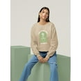 thumbnail image 2 of Take Your Time To Grow Sweatshirt Women -Smartprints Designs, Female XX-Large, 2 of 4