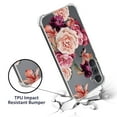 thumbnail image 5 of CoverON Phone Design For Samsung Galaxy A55 5G Case, Clear Flexible Soft Rubber Slim TPU Cover, Peony Flower, 5 of 7