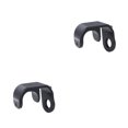 thumbnail image 4 of Soidarity E-Hook E-Buckle Gancho del eje delantero a prueba de herrumbre Reutilizable E-type Pothook Bicicleta Repuestos Accesorios Negro Negro 2piezas, 4 of 6