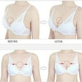 thumbnail image 4 of SHCKE Silicone Gel Bra Inserts Pads 1 Pair Cleavage Enhancers Pads, Push Up Breast Cups Soft Comfortable More Lighter, 4 of 6