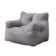 thumbnail image 1 of Sillón individual cómodo y decorativo para sofá, sillón, muebles de lectura Gris claro, 1 of 8