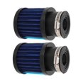 thumbnail image 2 of 2pcs Air Filter 28?48mm High Filtration Efficiency Universal for 50cc 70cc 90cc 125cc Moped Scooter ATV Dirt Bike Black Blue, 2 of 5