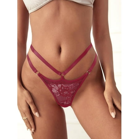 Moxeay Lace G-String Thongs T-Back Panties Underwear Pack of 5 (M,  5pcs-173) : : Clothing, Shoes & Accessories