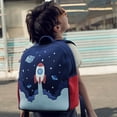 thumbnail image 5 of Pompotops Ultralight Cartoon Waterproof Backpack Children 3D And Rocket Waterproof Backpack Clearance, 5 of 5