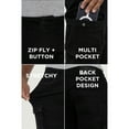 thumbnail image 6 of X RAY JEANS Xray Men's Denim Cargo Shorts, Jet Black, 36, 6 of 7