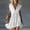 White, variant on Ovbmpzd Ruffled Hem Summer Dresses for Women 2026 Plain Navy A-Line Mini Collared Women'S Dresses,XL
