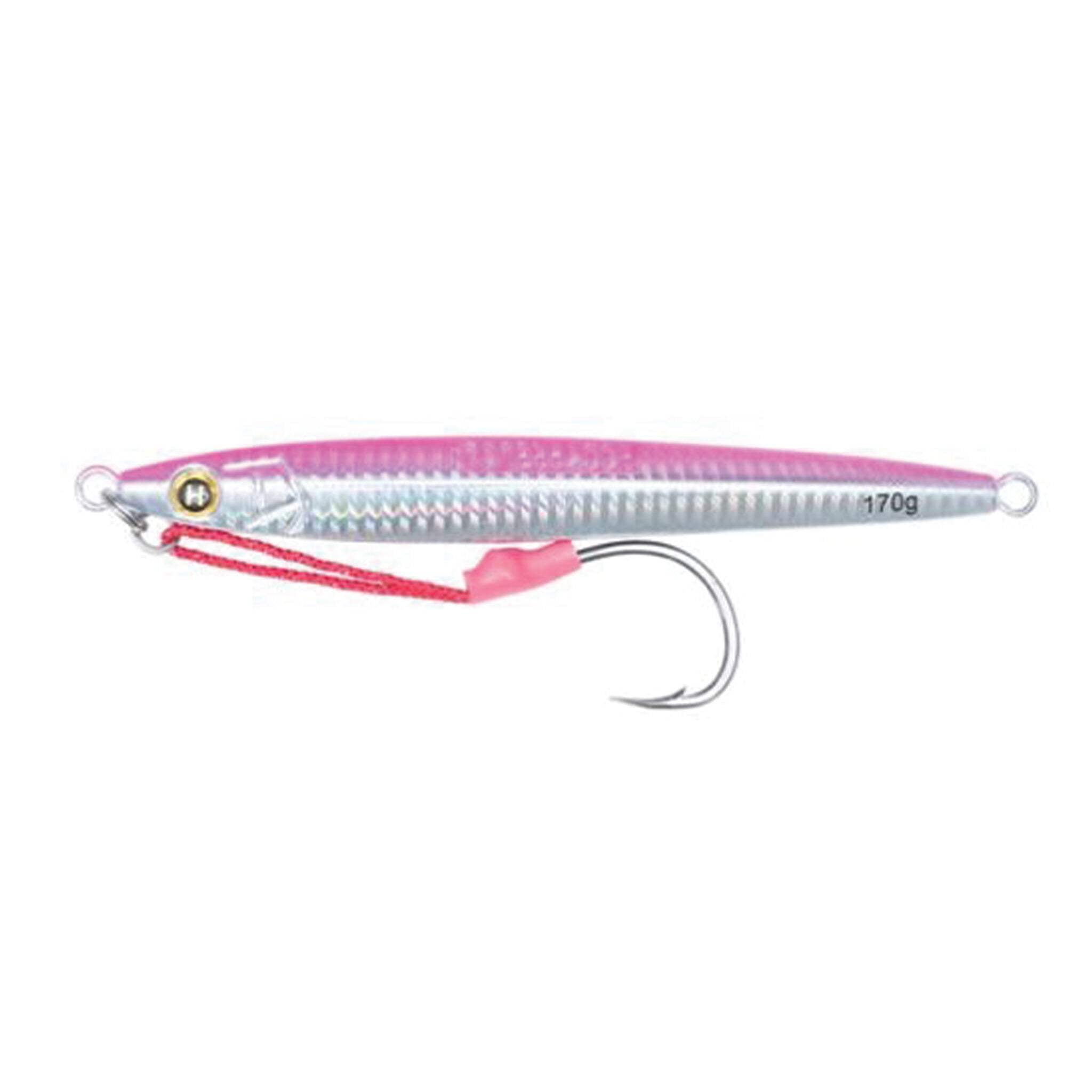 Hogy Sand Eel Jig with Teaser Assist Hook, 8.5oz, Green