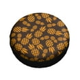 thumbnail image 3 of Kll Colorful Pineapple Tire Cover,Universal Wheel Tire Cover For Trailer, Rv, Suv, Truck,Camper And Many Vehicle,(17 Inch), 3 of 8